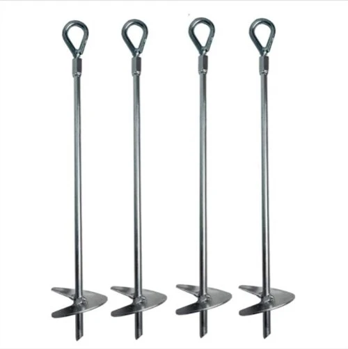 18 in Moveable Eyebolts αγκυρώσεις εδάφους, άξονας 2/5 ίντσες DIA Ιδανικό για ασφάλιση ζώων, σκηνών, κουβέρτες, υπόστεγα, θύρες αυτοκινήτων